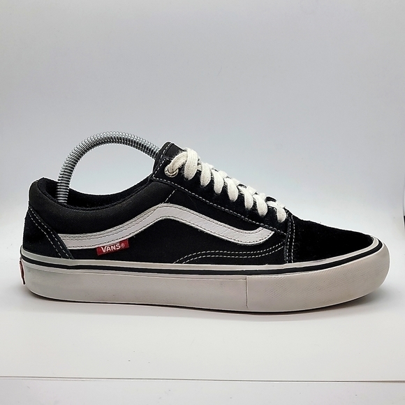 Men's Vans suede/canvas low top skate shoes - Picture 1 of 11